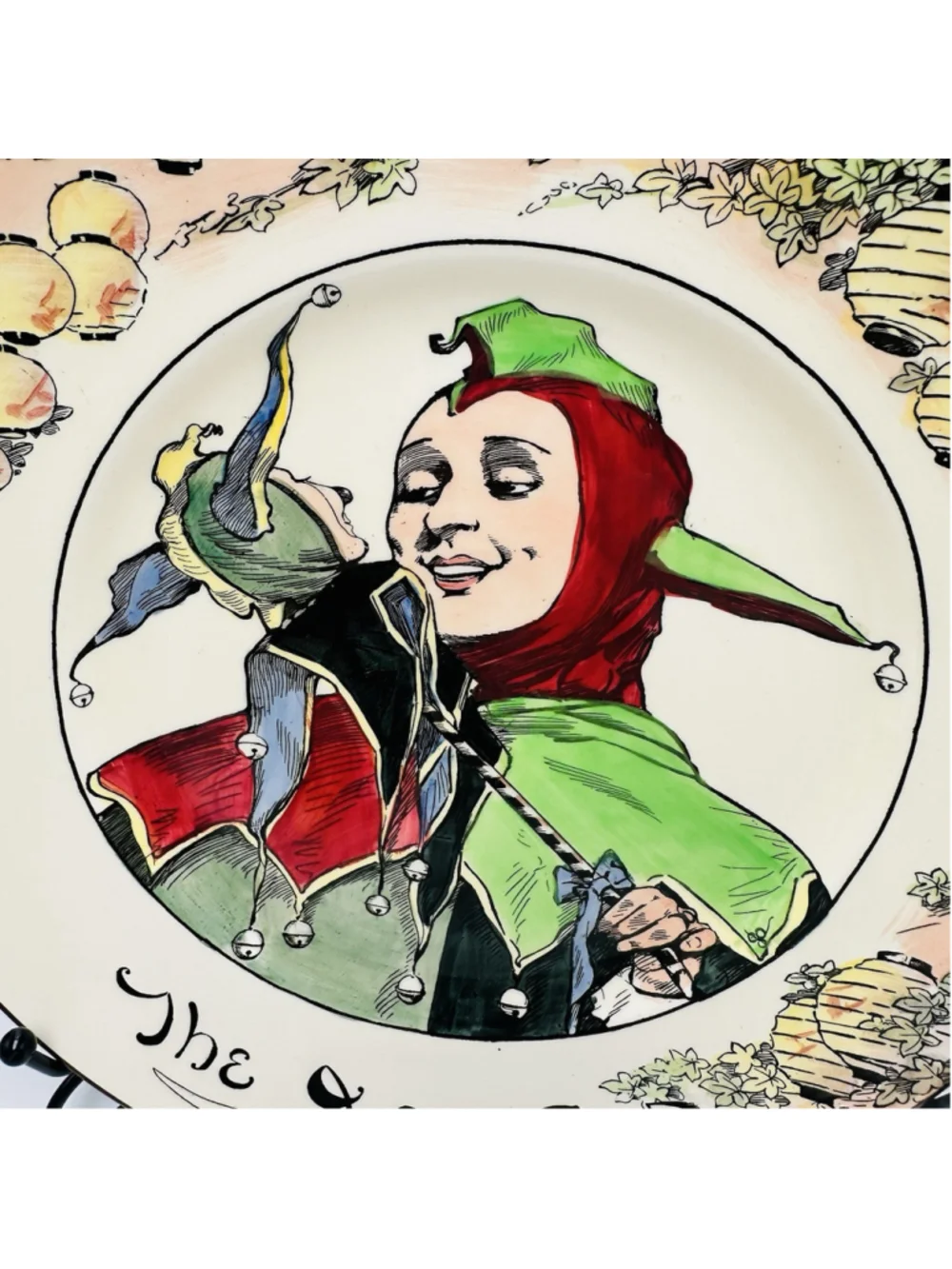 Vintage Royal Doulton The Jester 10.5" Collector's Plate England - Picture 2 of 12